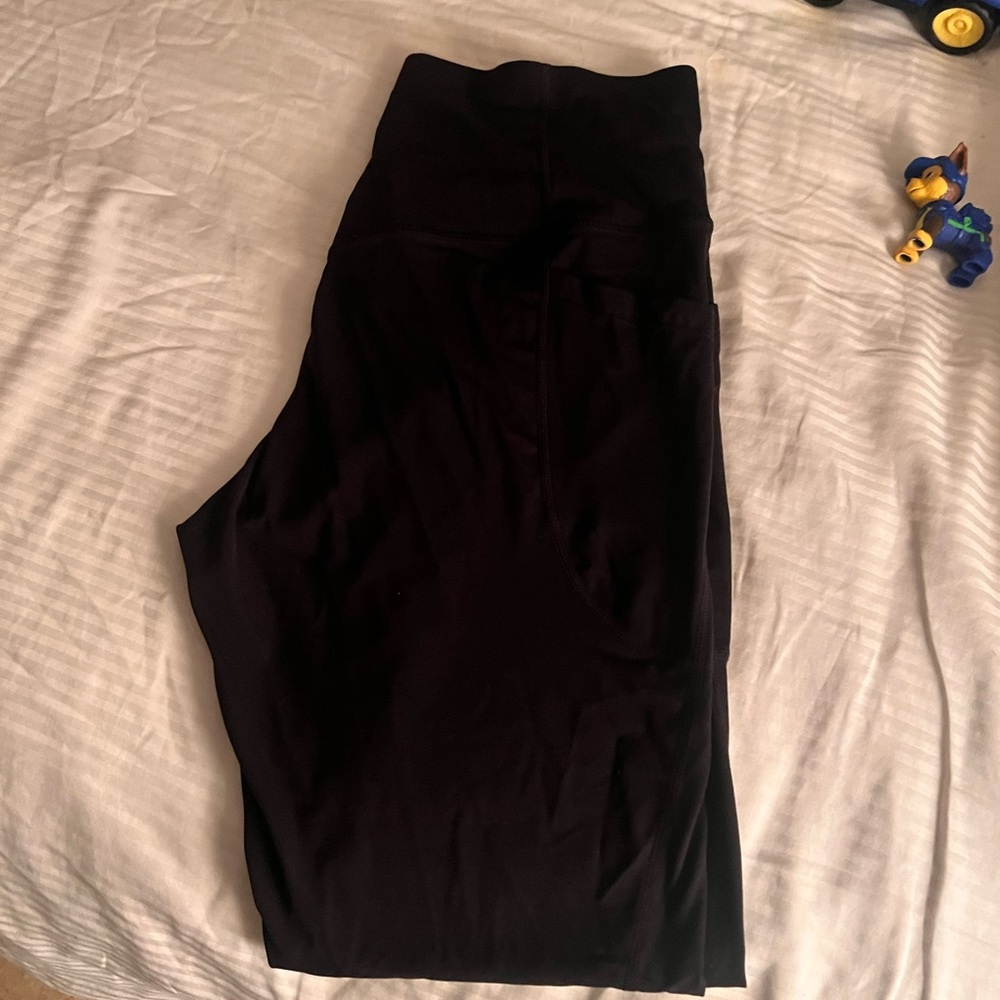 Kids Black Active Leggings